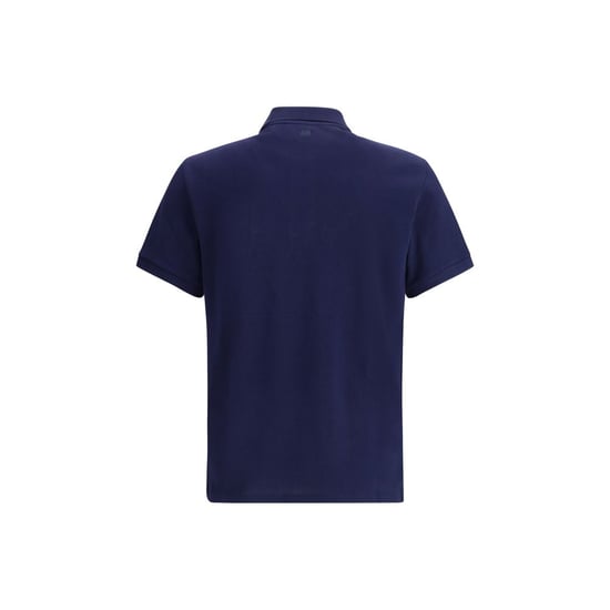 Ami Paris Blue Cotton Polo Shirt - Image 2