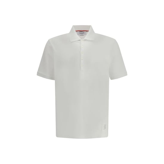 Thom Browne Vit Bomull Polo Skjorta - Image 1
