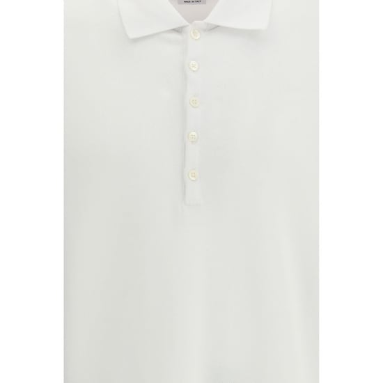 Thom Browne Vit Bomull Polo Skjorta - Image 3