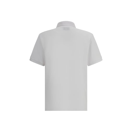 Ami Paris White Cotton Polo Shirt - Image 2