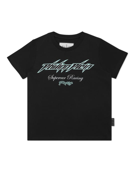 T-shirt Rund Hals Korta Ärmar Racing - Image 1
