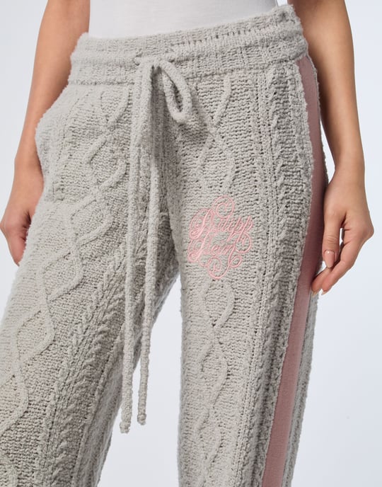 Knit Jogging Trousers Signature - Image 2