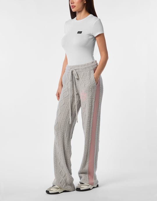 Knit Jogging Trousers Signature - Image 3