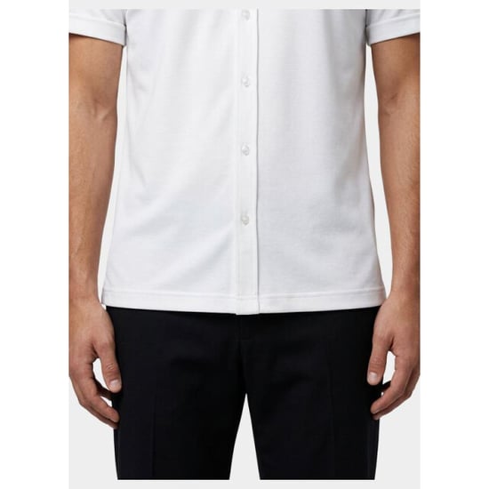 Bos Bright Blue Overhemd korte mouw heren 3507/off white - Image 6