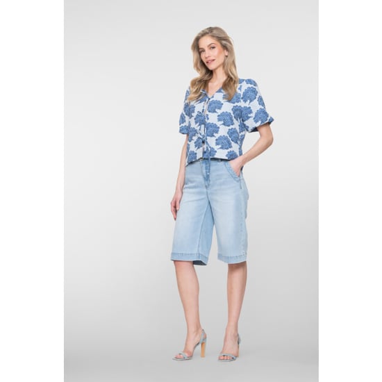 Geisha jeans shorts 61323-10 830 bleached - Image 5