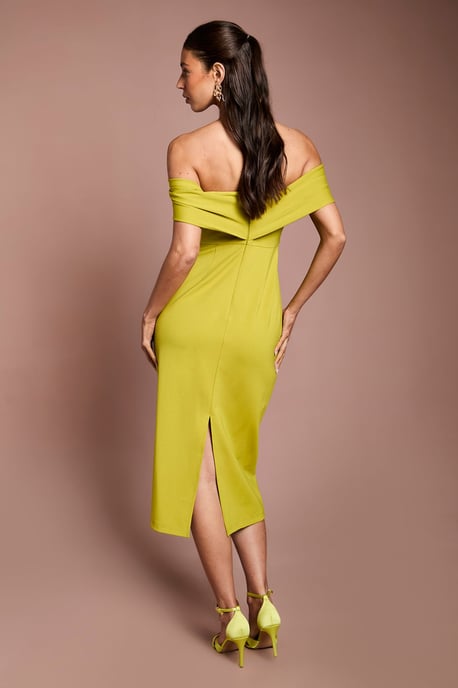 Bardot Ponte Column Midi Dress - Image 3