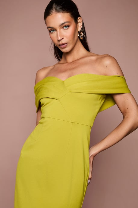 Bardot Ponte Column Midi Dress - Image 4
