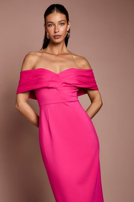 Bardot Ponte Column Midi Dress - Image 2