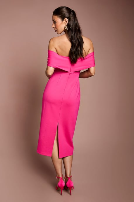 Bardot Ponte Column Midi Dress - Image 3