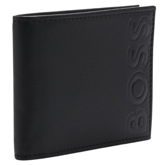 Hugo Boss Mens Leather Wallet Big BB_8cc Bifold Credit Card Holder - Image 2
