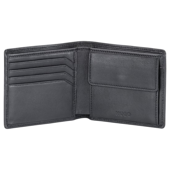 Hugo Boss Mens Leather Wallet Subway_4cc Coin Pocket Bifold Credit Cardholder - Image 4