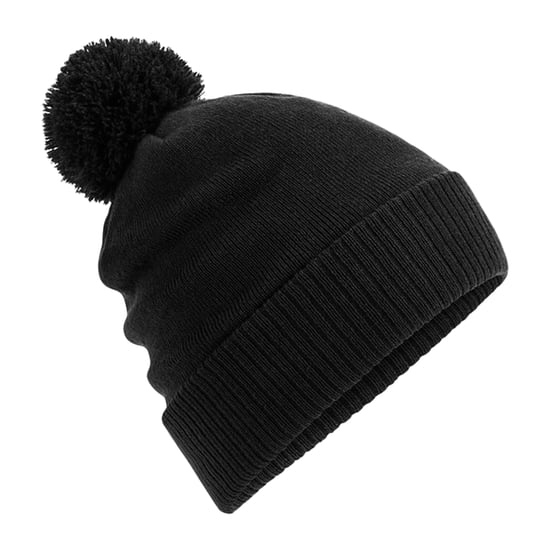Beechfield Snowstar Thermische Muts (Zwart) - Image 2