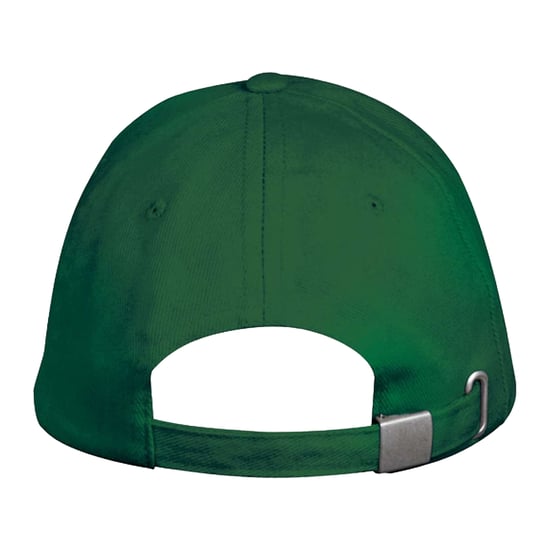 SOLS Long Beach 5 Paneel Baseball Cap (Fles groen) - Image 2