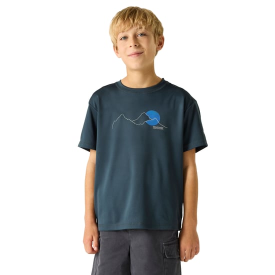 Regatta Childrens/Kids Alvarado Back Print T-Shirt (Night Sky) - Image 4