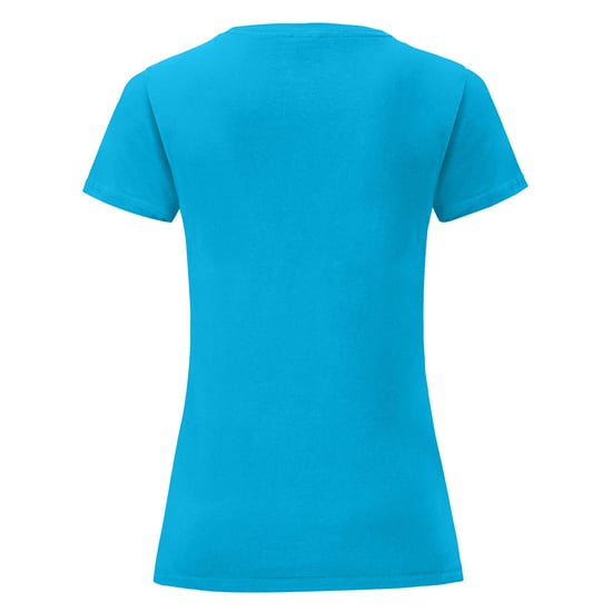 Fruit of the Loom Dames/dames Iconisch 150 T-Shirt (Azuurblauw) - Image 2