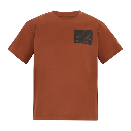 Regatta Childrens/Kids Alvarado Back Print T-Shirt (Brick) - Image 1