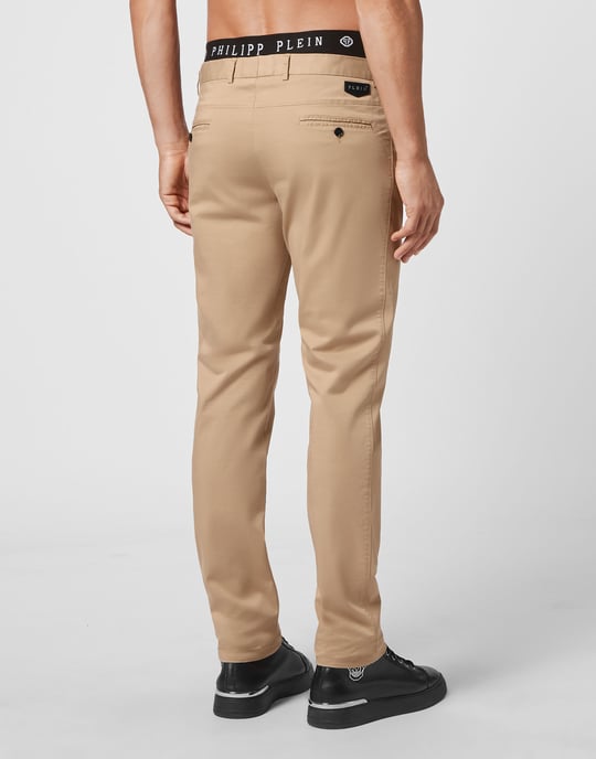 Broek Pasvorm Chinos Iconic Plein - Image 5