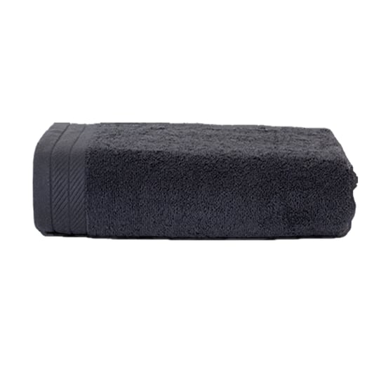 The One Towelling Biologische Badhanddoek (Antraciet) - Image 1