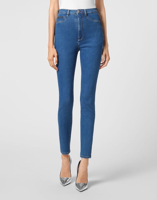 Super Hoge Taille Jegging Iconic Plein - Image 2