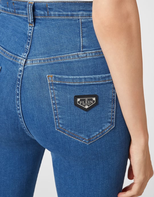 Super Hoge Taille Jegging Iconic Plein - Image 5