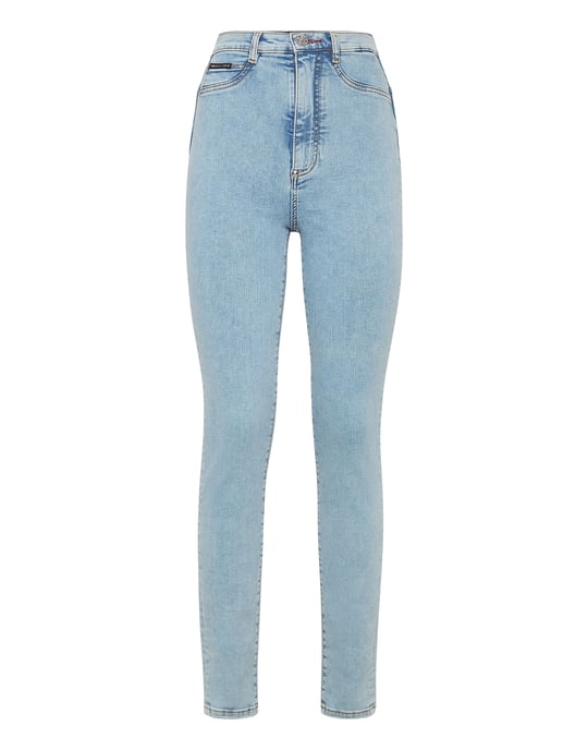 Super Hoge Taille Jegging Iconic Plein - Image 1