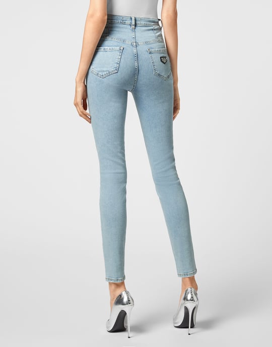 Super Hoge Taille Jegging Iconic Plein - Image 3