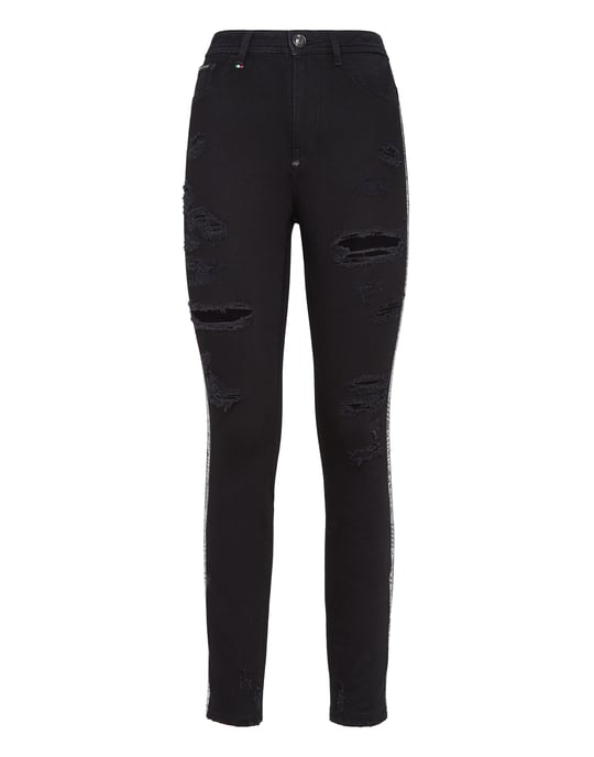 Miss High Waist Jegging Stripes - Image 1