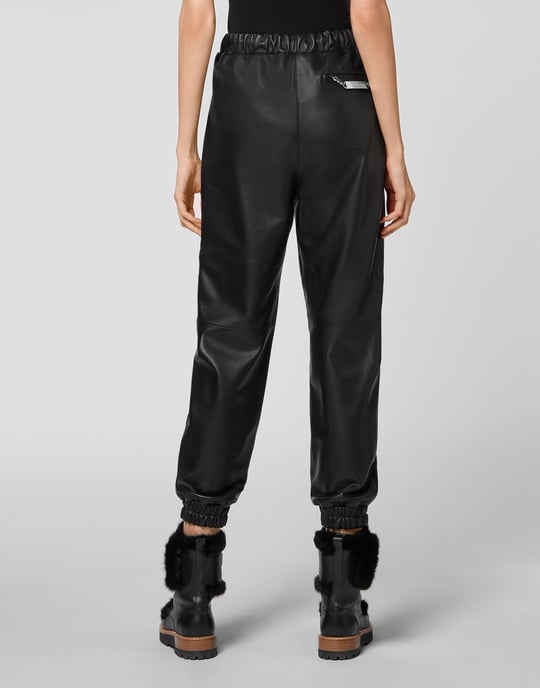 Leather Joggers - Image 3