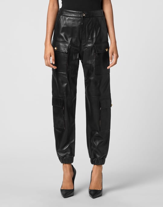 Leather Joggers - Image 2