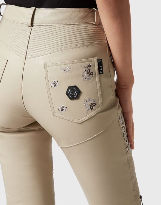Leren Broek Paisley - Image 3