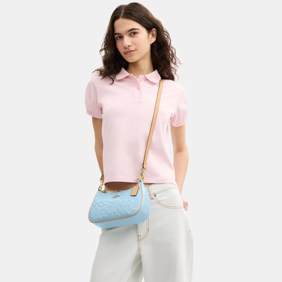 Teri Shoulder Bag In Signature Leather - Image 5