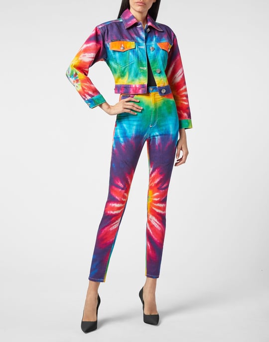Super Hoge Taille Jegging Tie Dye - Image 4