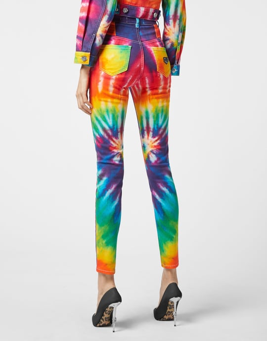 Super Hoge Taille Jegging Tie Dye - Image 5