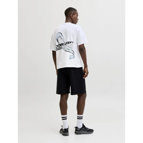 Jack & Jones Heren chrome backprint t-shirt jcobiarritz - Image 4