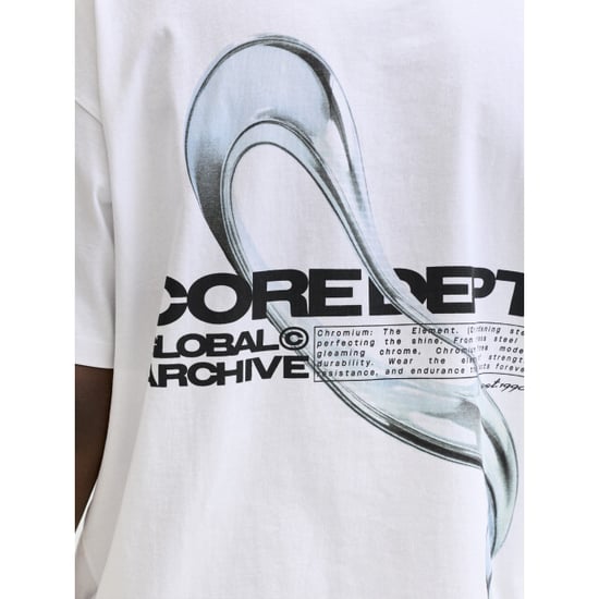Jack & Jones Heren chrome backprint t-shirt jcobiarritz - Image 5