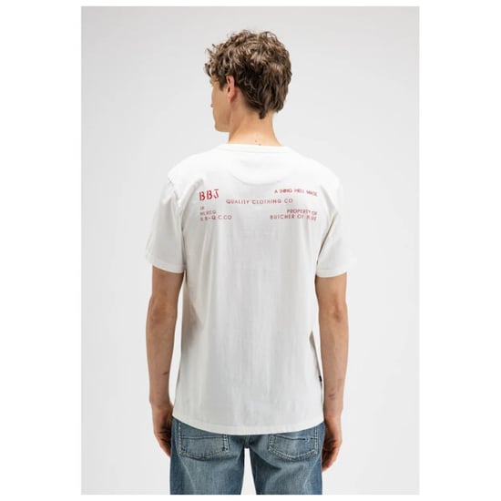 Butcher of Blue Classic bb hook tee titan white - Image 3