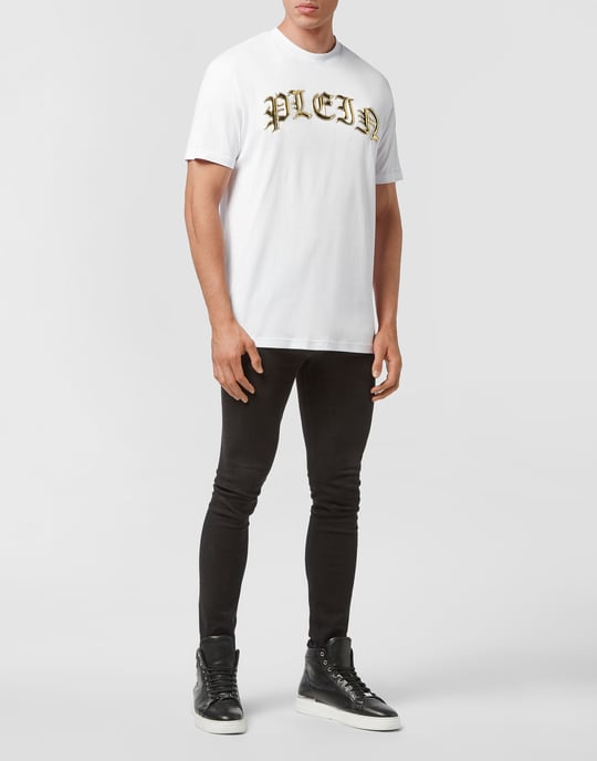 T-Shirt Ronde Hals Gothic Plein - Image 3