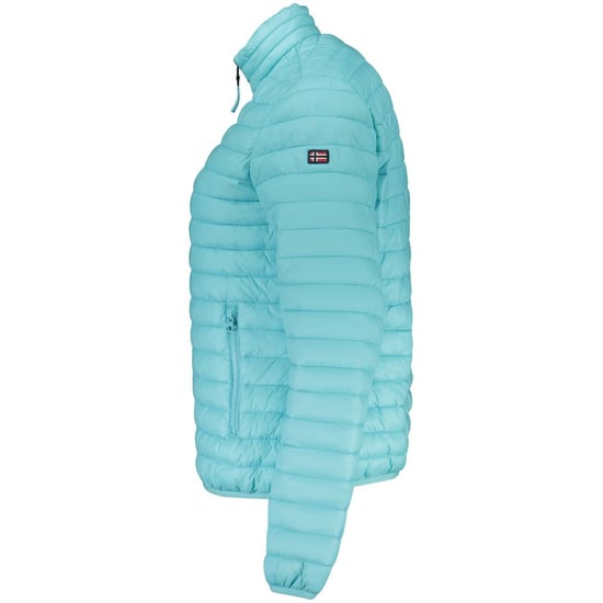 Noorwegen 1963 Azzurro Polyamide Damesjack - Image 3