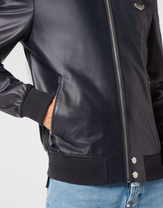 Bomber I Läder Iconic Plein - Image 5