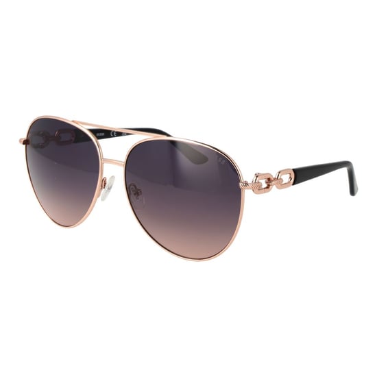 Guess Rose Gold Metal Sunglasses - Image 1
