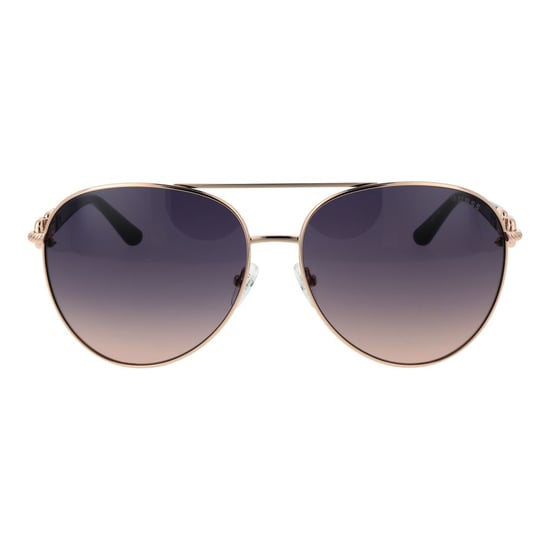 Guess Rose Gold Metal Sunglasses - Image 2
