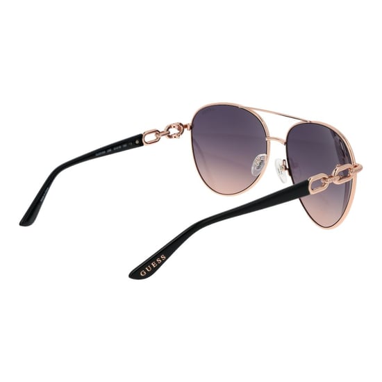 Guess Rose Gold Metal Sunglasses - Image 3