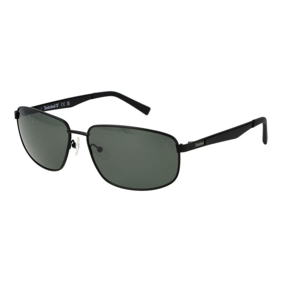 Timberland Zwarte Metalen Zonnebril - Image 1