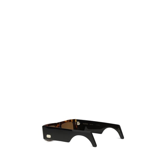 Valentino Garavani Brown Acetate Sunglasses - Image 3