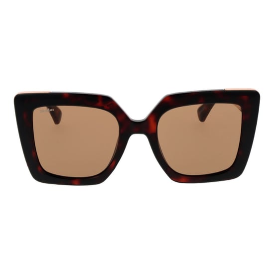 Max Mara Brown Plastic Sunglasses - Image 2