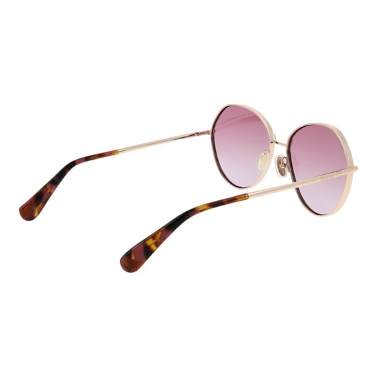 Max Mara Rose Gold Metal Sunglasses - Image 3
