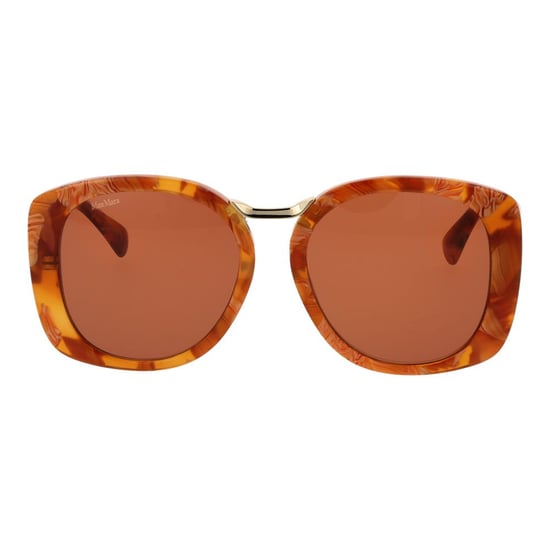 Max Mara Brown Acetate Sunglasses - Image 2