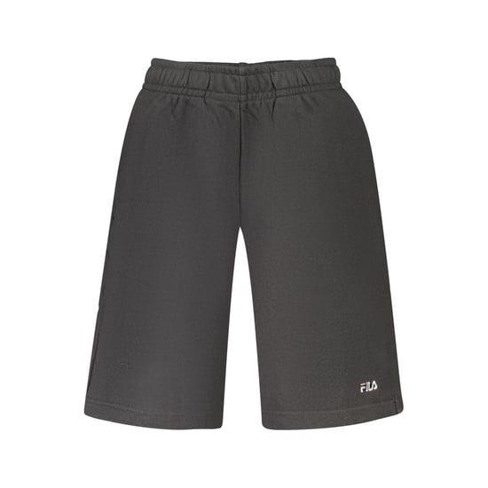 Fila Black Cotton Men's Pants - Image 1