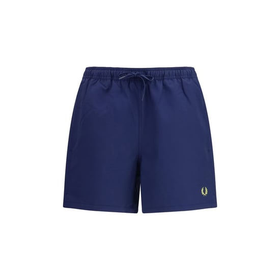 Fred Perry Blauwe Gerecycleerde Polyester Shorts - Image 1