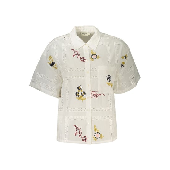 Desigual Witte Polyester Dames Shirt - Image 1